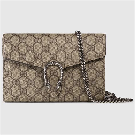 gucci dionysus chain wallet review|gucci interlocking wallet.